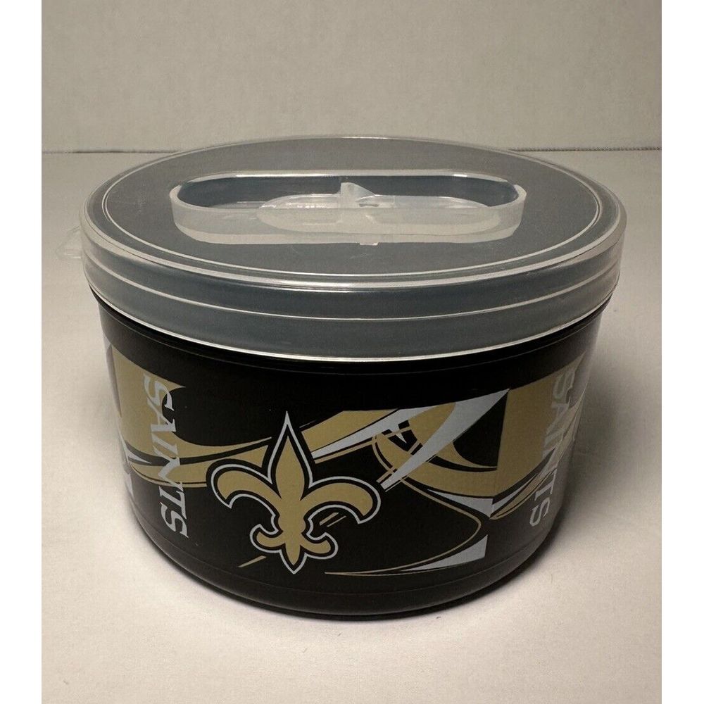 New Orleans Saints Plastic Container‎ - Picture 3 of 6